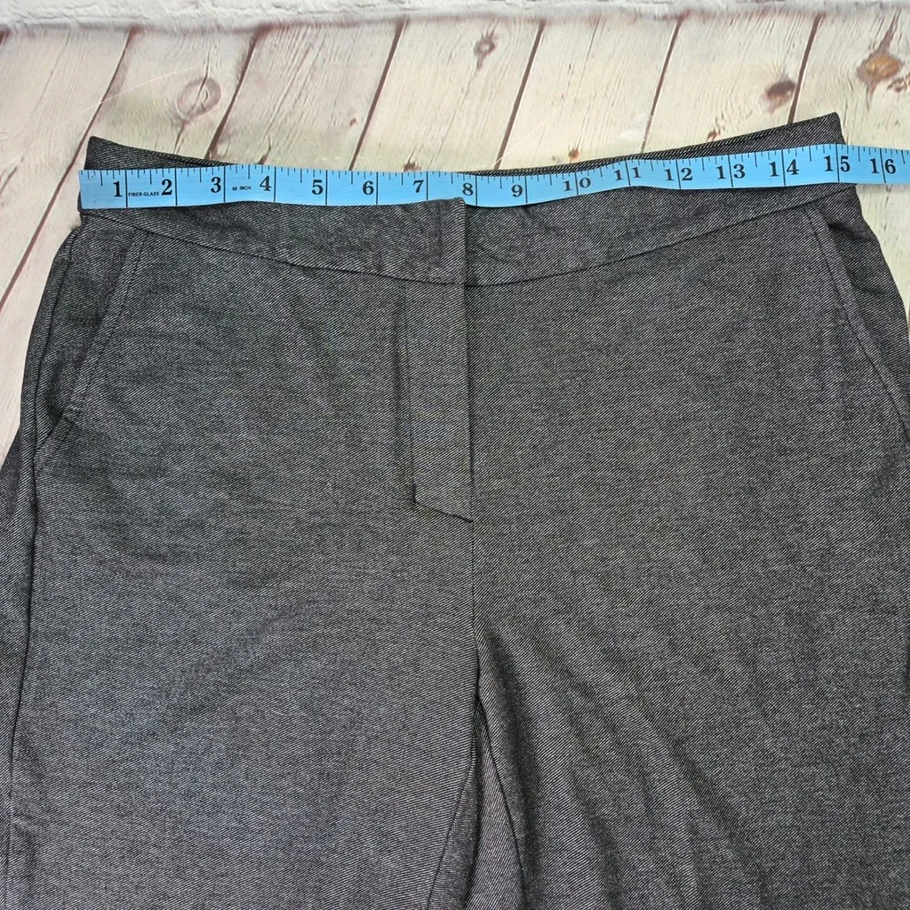 J.Jill‎ Wearever Collection Trousers Womens Small Gray Knit Wide Leg Pants S